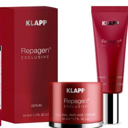 ALFA 980 - REPAGEN Exclusive ו-CELL PRO של KLAPP: טיפוח חכם לעור בוגר.
